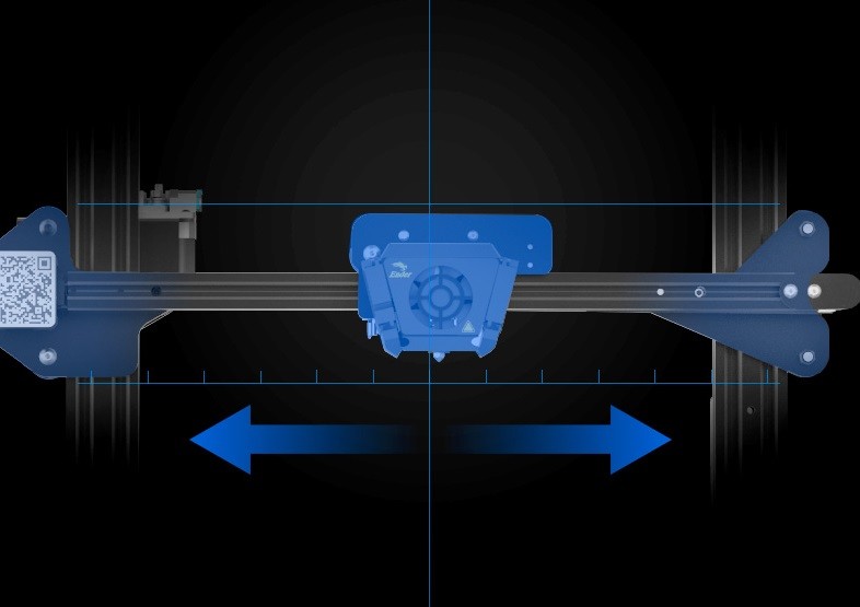 Система движения в 3D Принтере Creality Ender-3 Max 